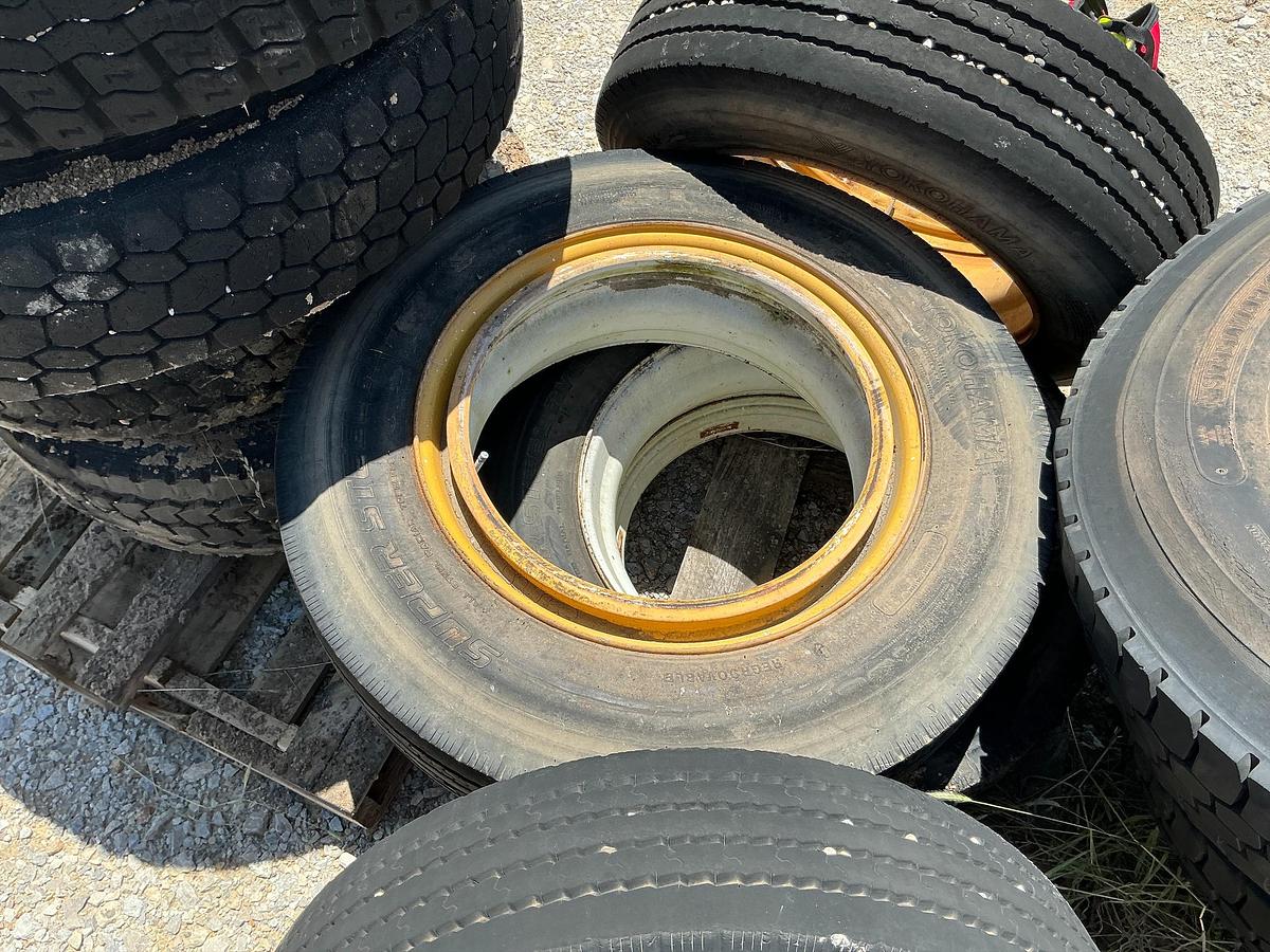 Used Yokohama Super Steel RY103 Tires