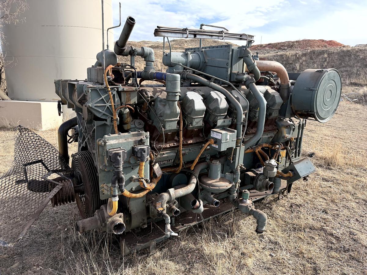 Used Cat G3512LE Natural Gas Engine 