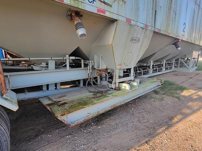 Used 2008 Appco Sand King FS-40 Portable Trasnsfer Trailer