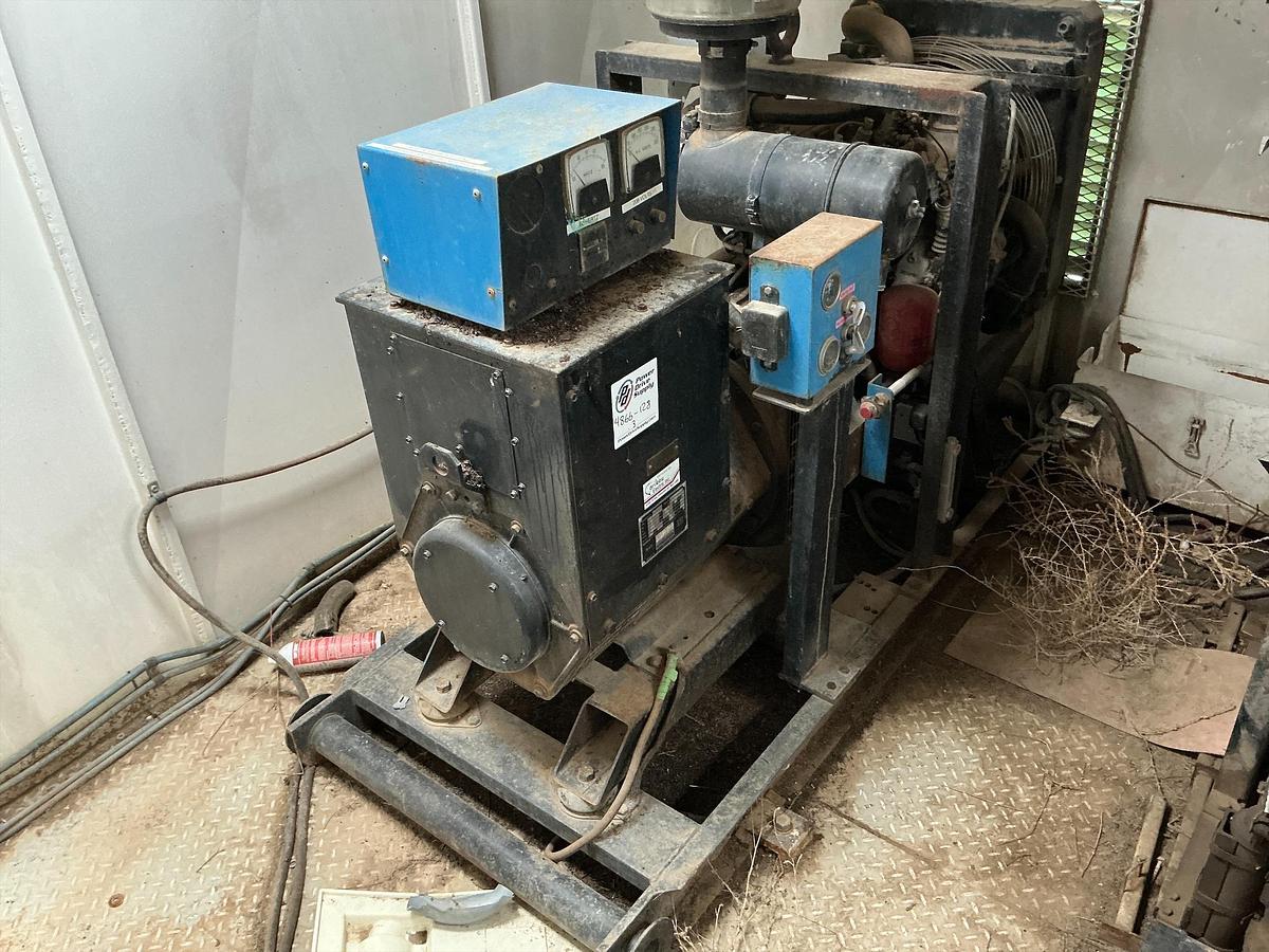 Used Isuzu 4BD1 P1V Diesel Generator