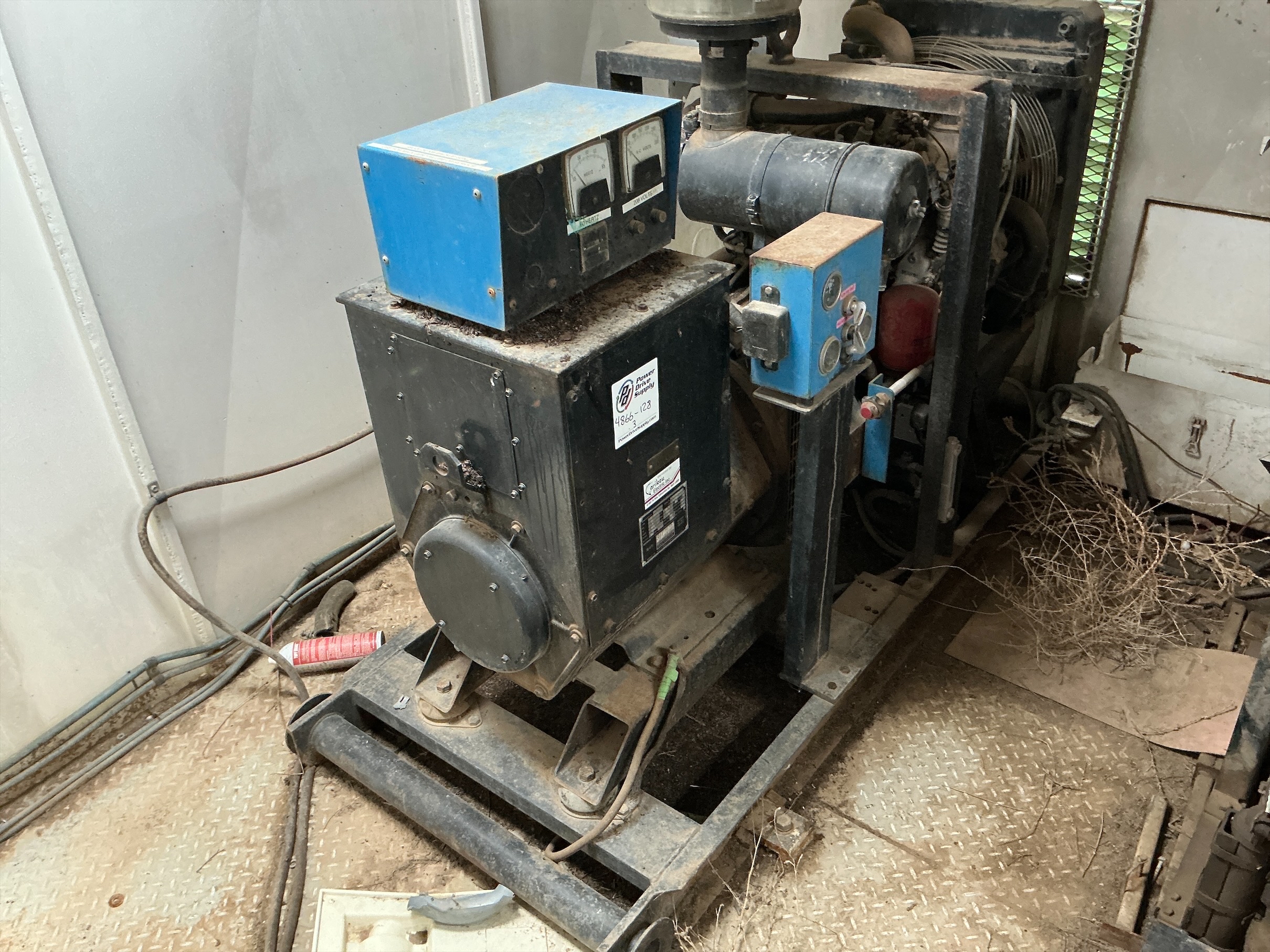 Used Isuzu 4BD1 P1V Diesel Generator