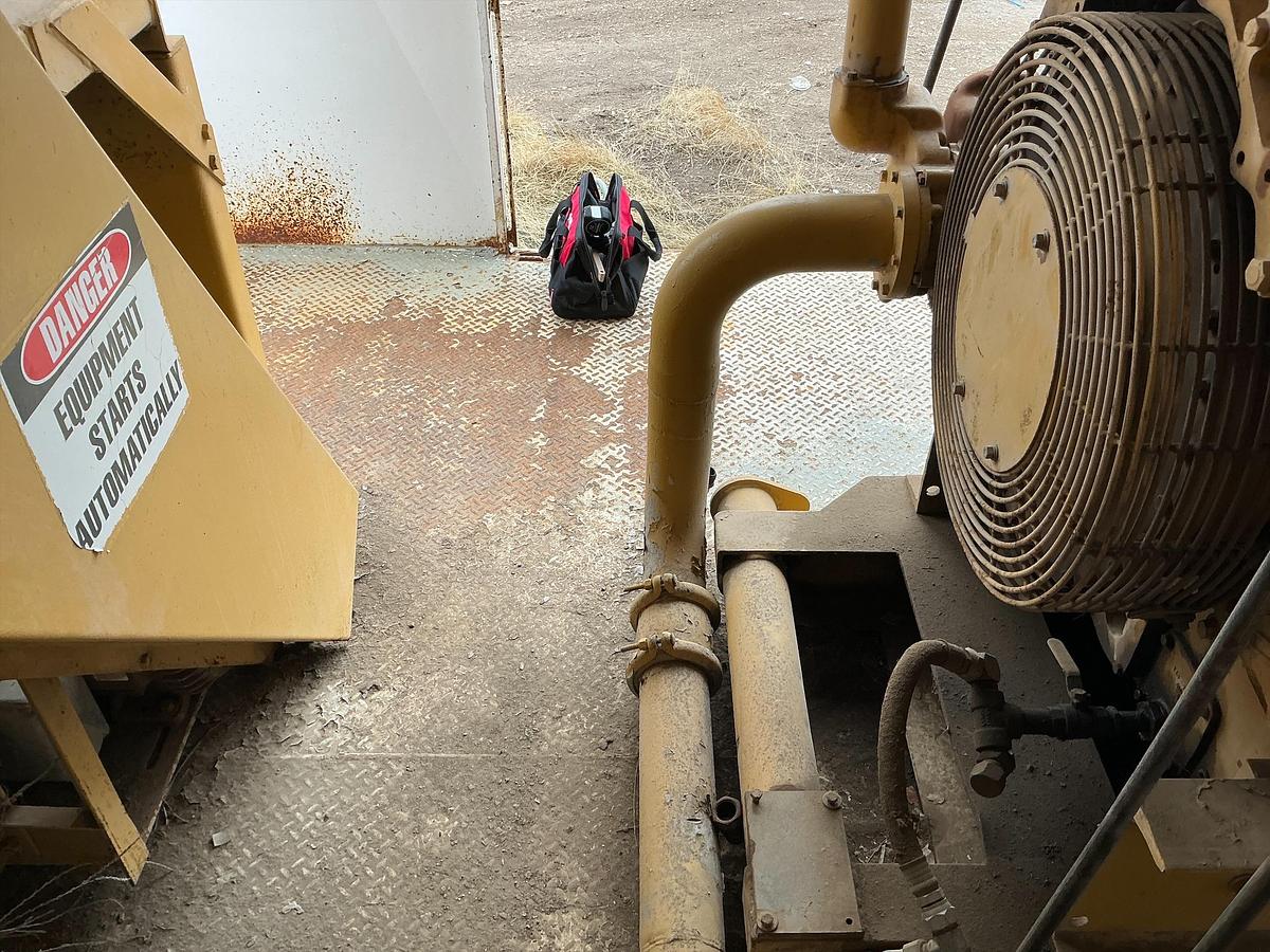 Used Cat 3508B Generator, SCR House, Remote Radiator 