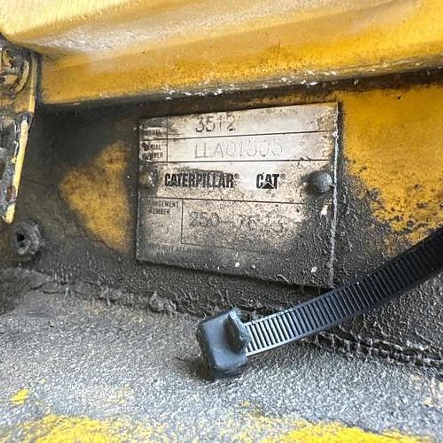 Used CAT 3512-C Engine w/Generator Drive