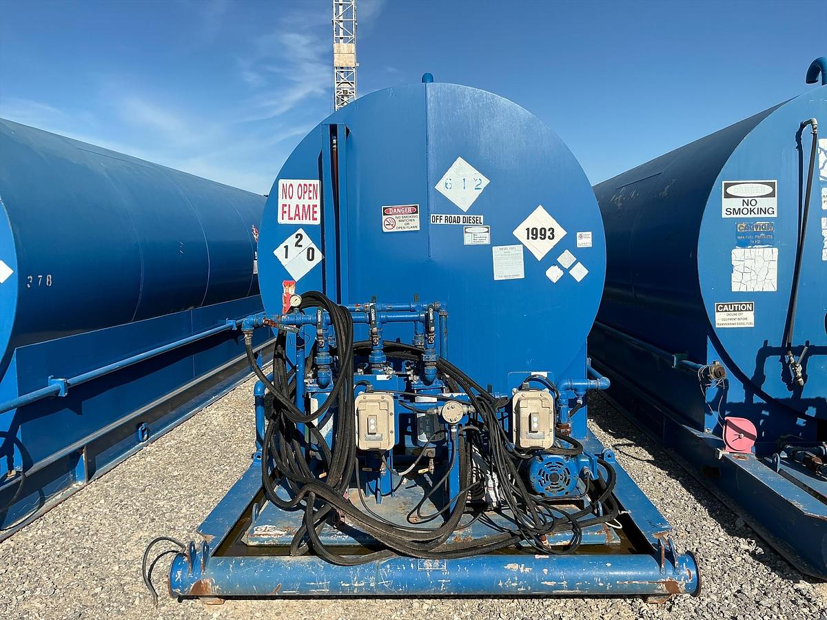 Used Welded Steel Fuel Tank H&P
