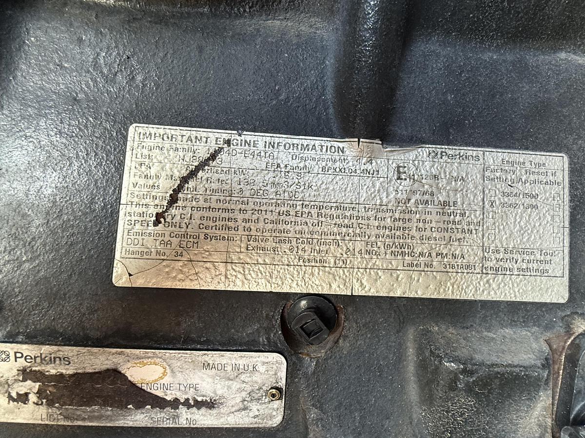 Used Warren Power Systems 3 Phase/60HZ/480V Generator