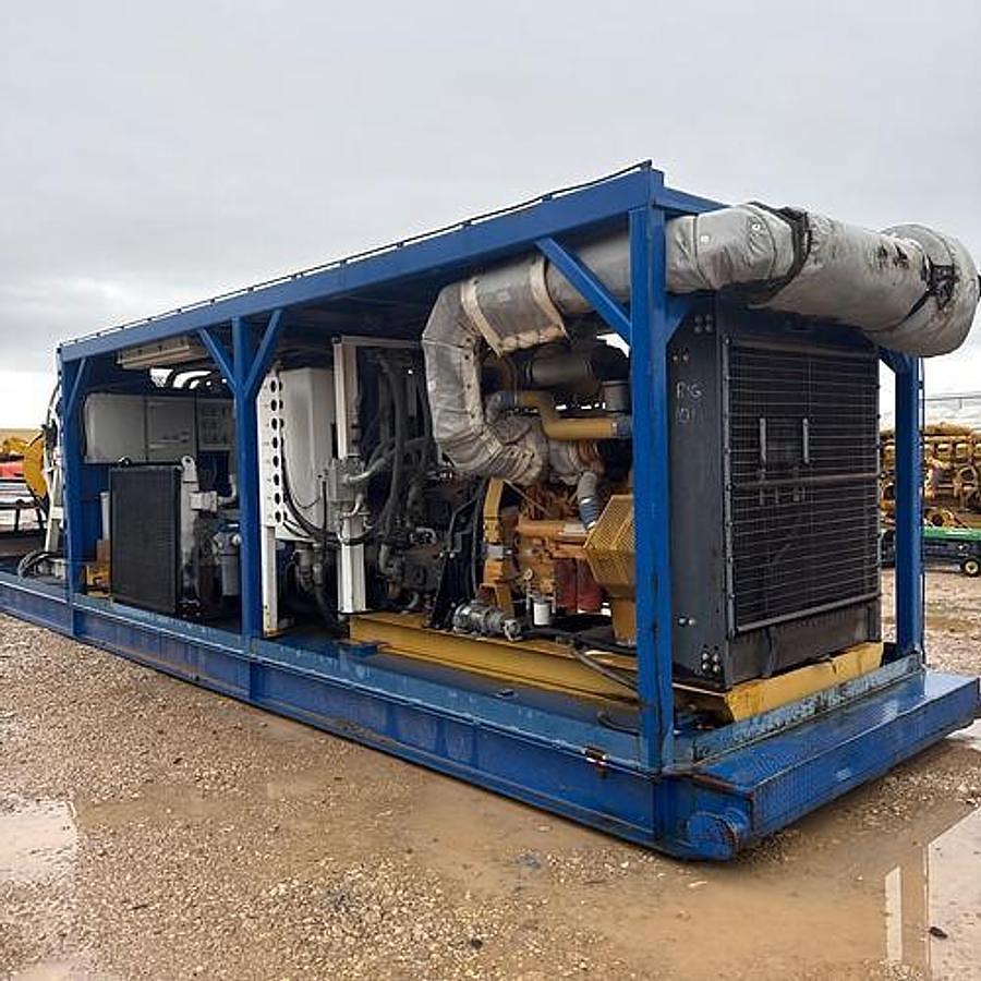 Used CATERPILLAR C18 Diesel Engine, FDS Hydraulic Power Unit