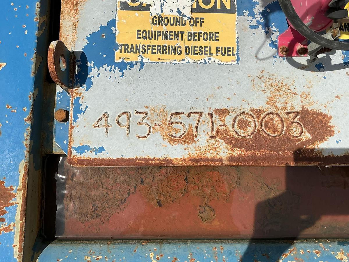 Used Welded Steel Fuel Tank on Skids