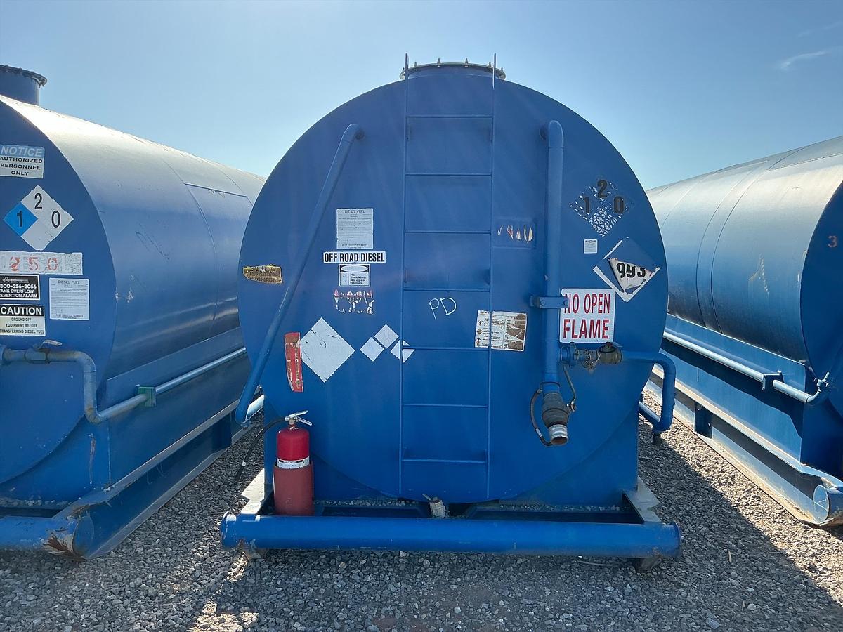 Used Welded Steel Fuel Tank H&P