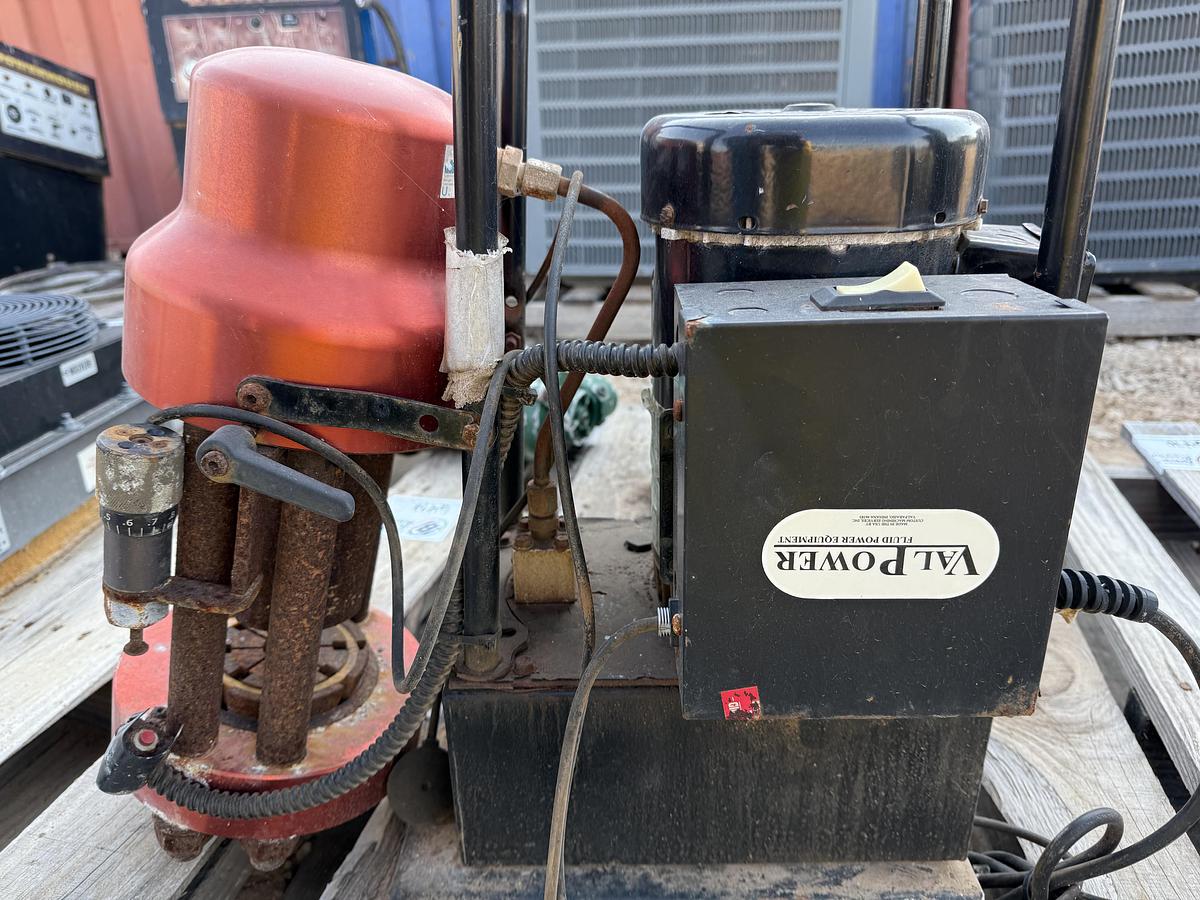 Used Hawe Hydraulic Piston Pump V60N-090, Ingersoll Rand Air Starter & Electric Pump