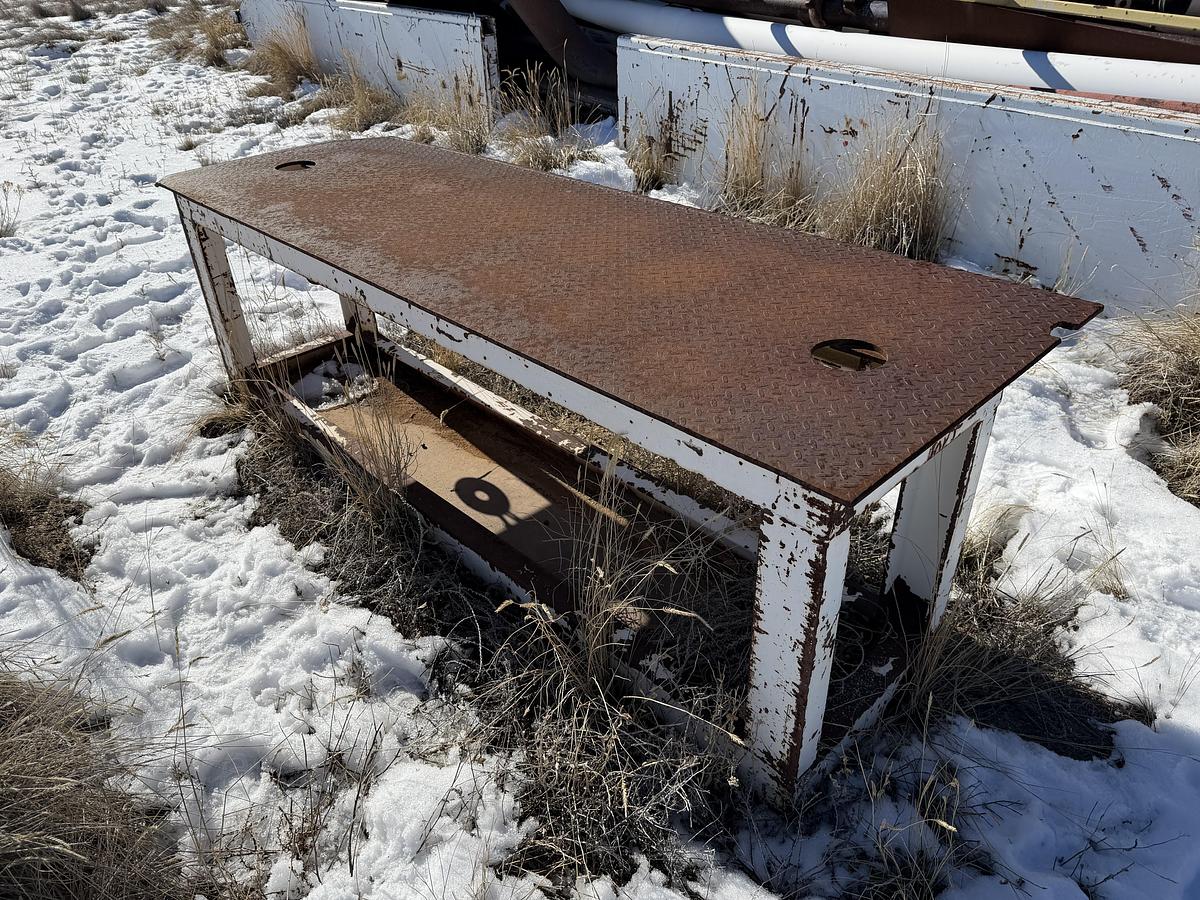 Used Junk Box with Pipe and Air Tugger Rig #323 