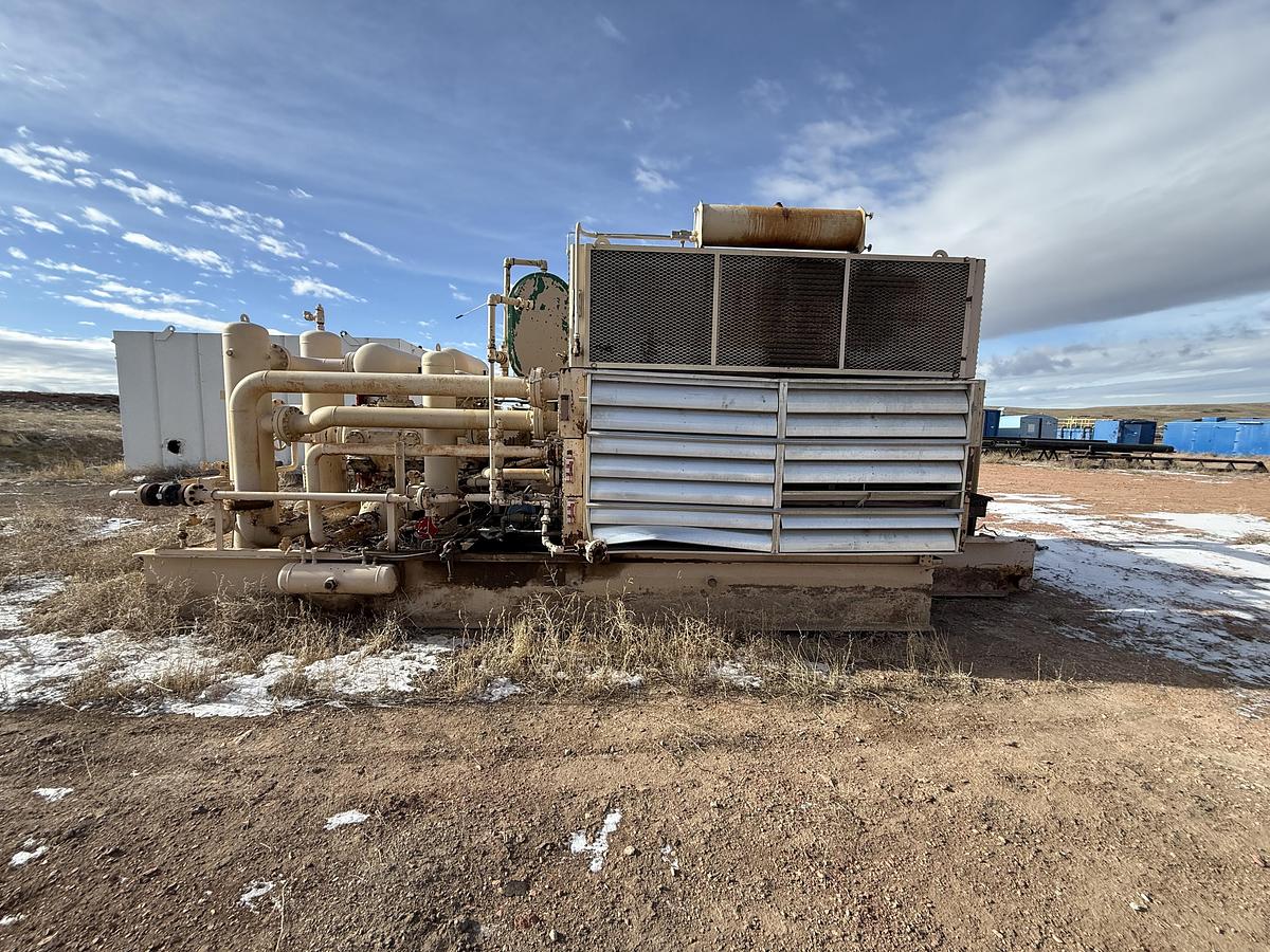 Used AJAX YK11 DAE Methane Compressor Unit