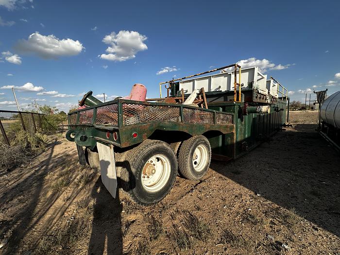 Used 2017 FAB TECH 400 BBL MUD TANK WITH SHAKERS