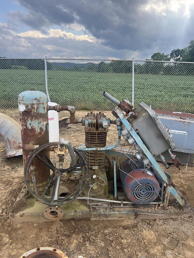 Used Blackmer gas compressor