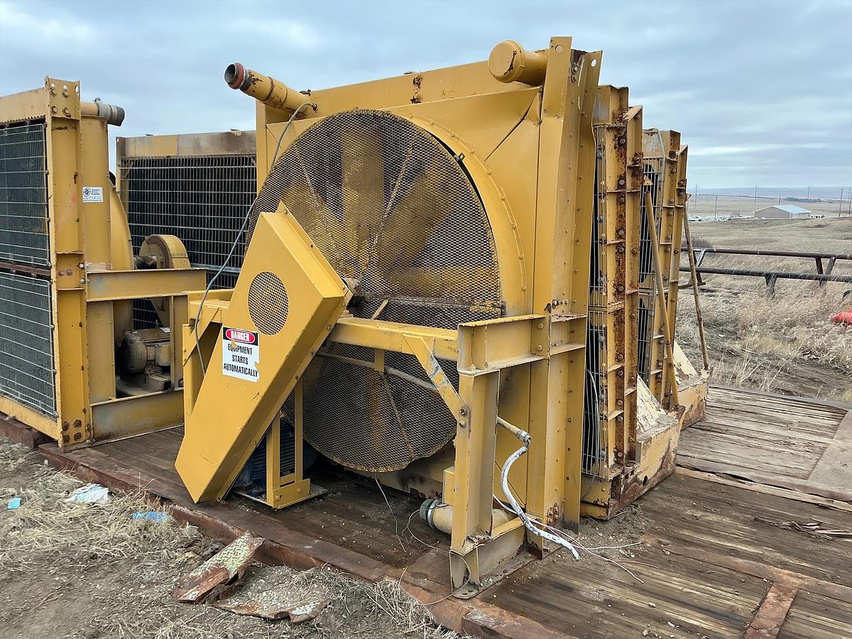 Used Caterpillar 3512 Radiator Unit