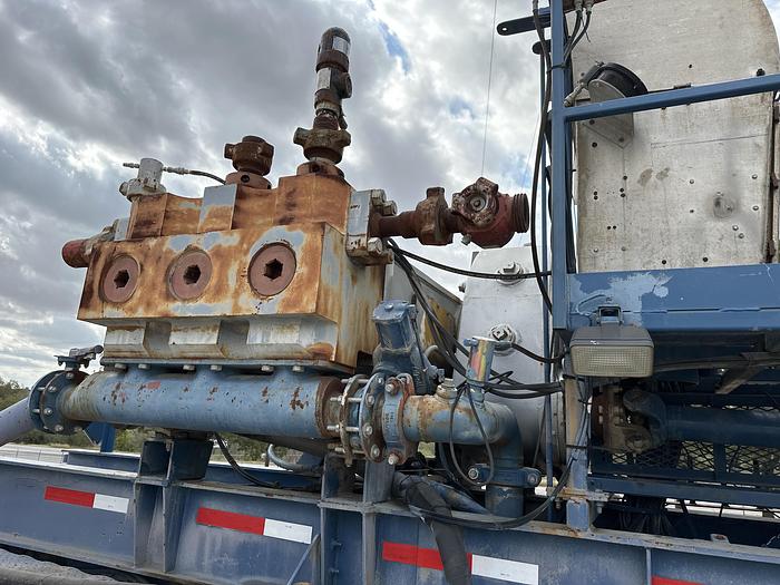 Used 1000hp Rough Rider Triplex Acid Pump