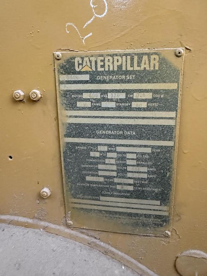 Used Gen House Powered by 2 - 3406 Engines