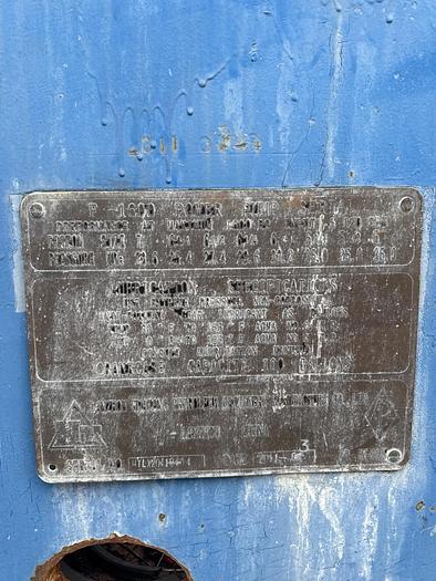 Used 2011 BOMCO/ Emsco Copy/ HT F 1600 MUD PUMP