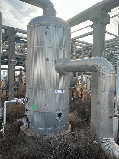 Used 54' X 15' X 593PSI, Vertical Separator