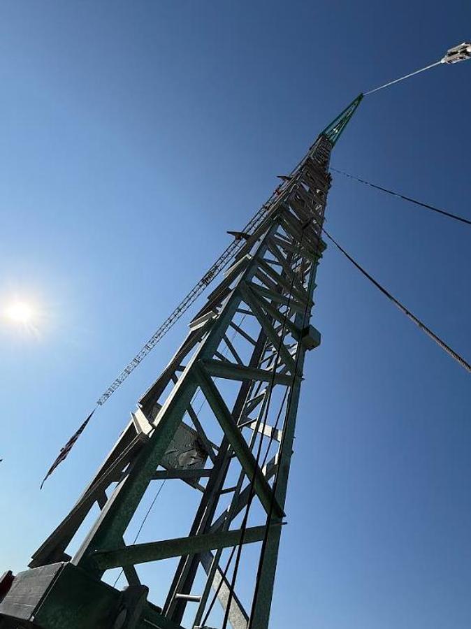 Used 2006 Koenig K-70 4.4-Ton Self-Erecting Tower Crane