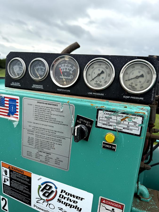 Used Sullivan Palatek Air Compressor 