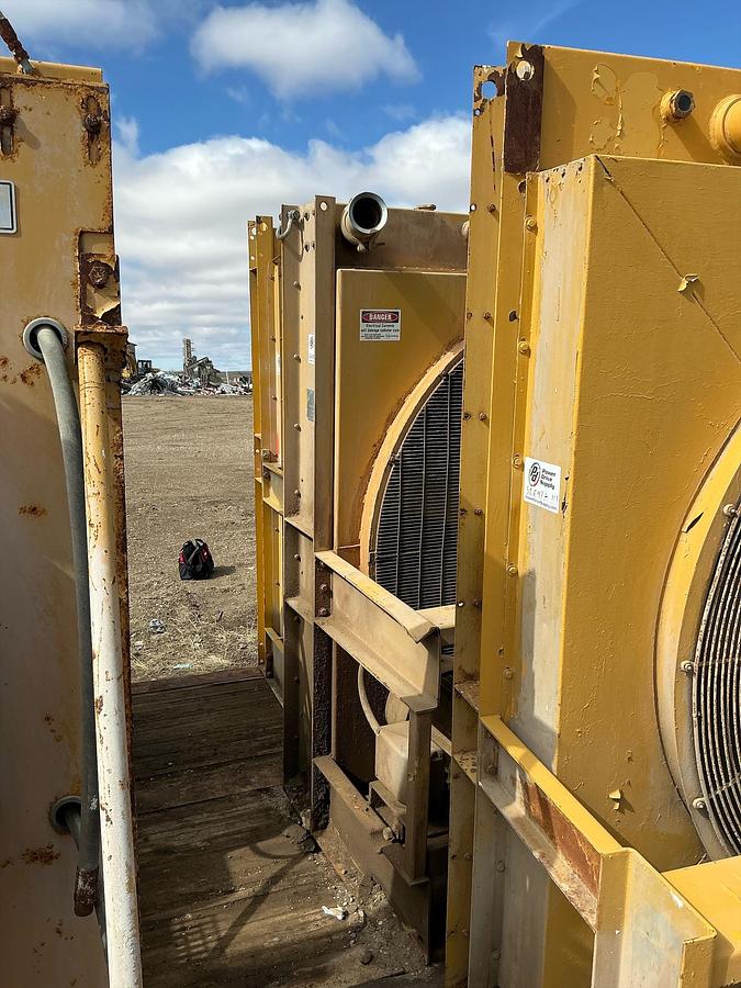 Used Caterpillar 3516 Electric Motor-Powered Radiator/Cooling Unit 