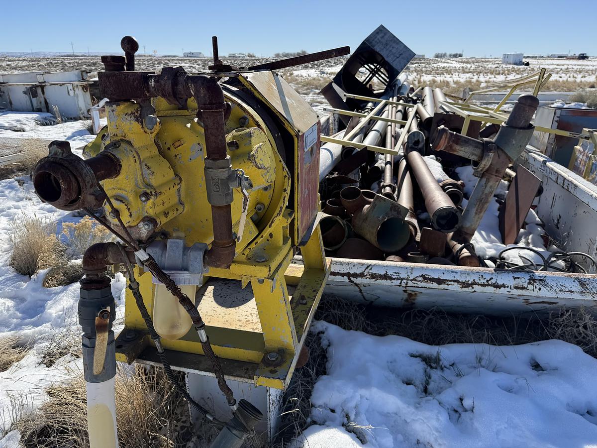 Used Junk Box with Pipe and Air Tugger Rig #323 