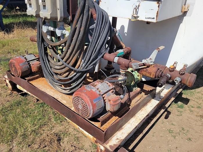 Used 10,000 Gallon Skid Mounted Fuel Tank