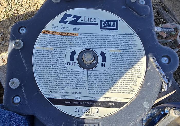 Used DBI SALA Ultra-Lock Self Retracting Lifelines