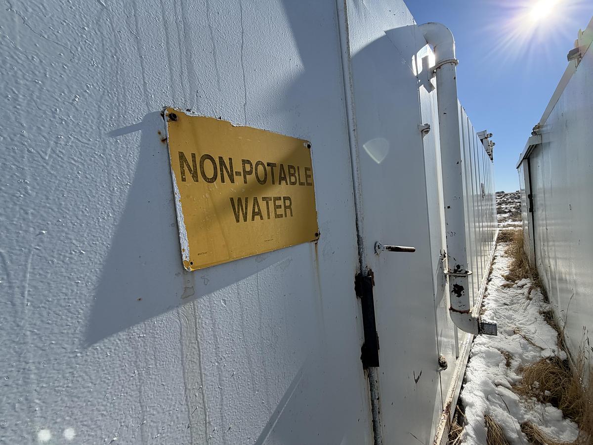 Used Trip Tank, Pump House, Rig #323