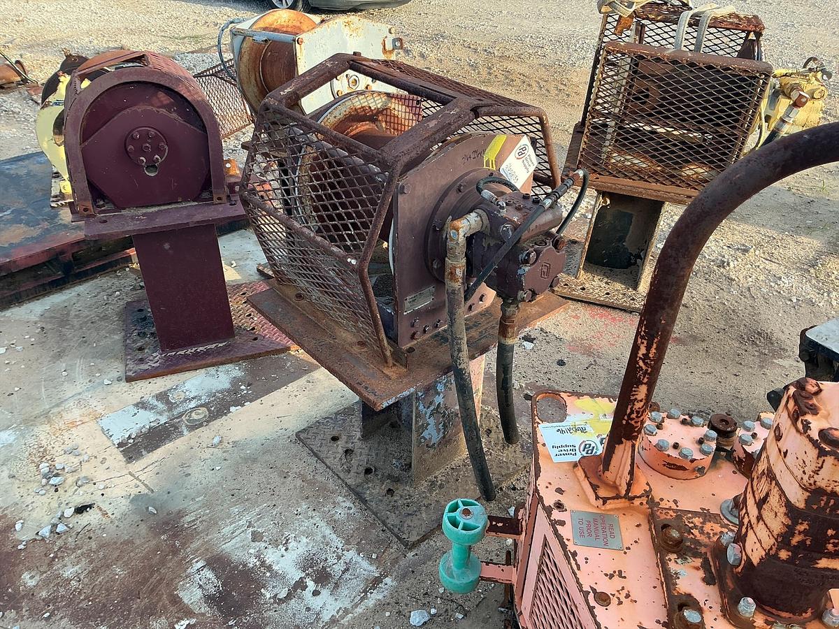 Used Braden Air Powered Tugger Winch