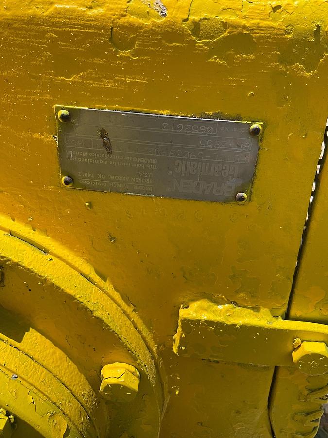 Used Braden Hydraulic Hoist