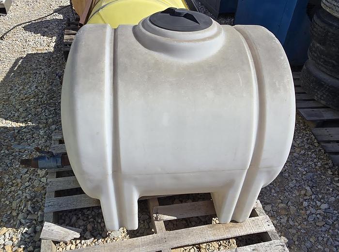 Used 125 Gallon Plastic Tank