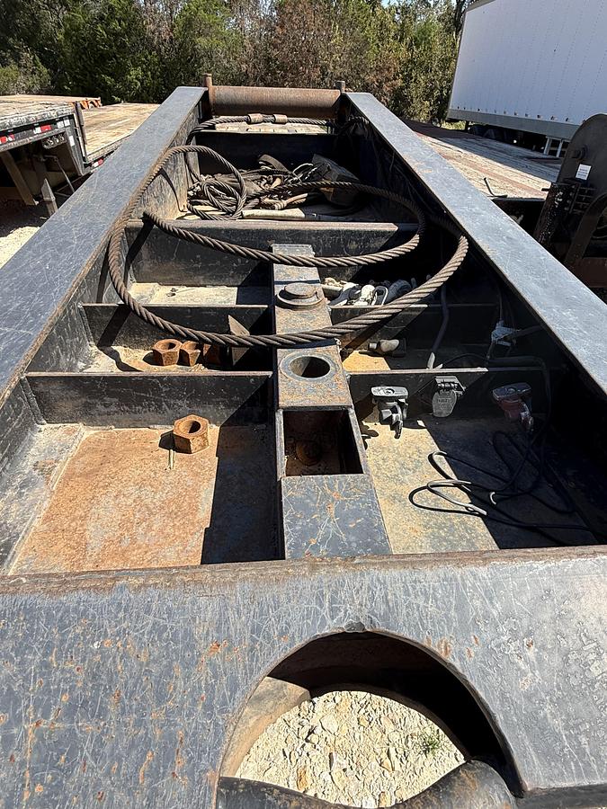 Used 2009 Nuttall Step Deck 4 Axel Trailer