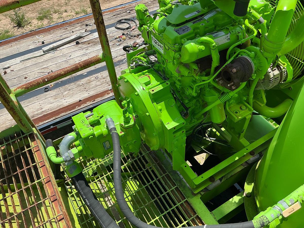Used Isuzu Diesel Engine on Skids
