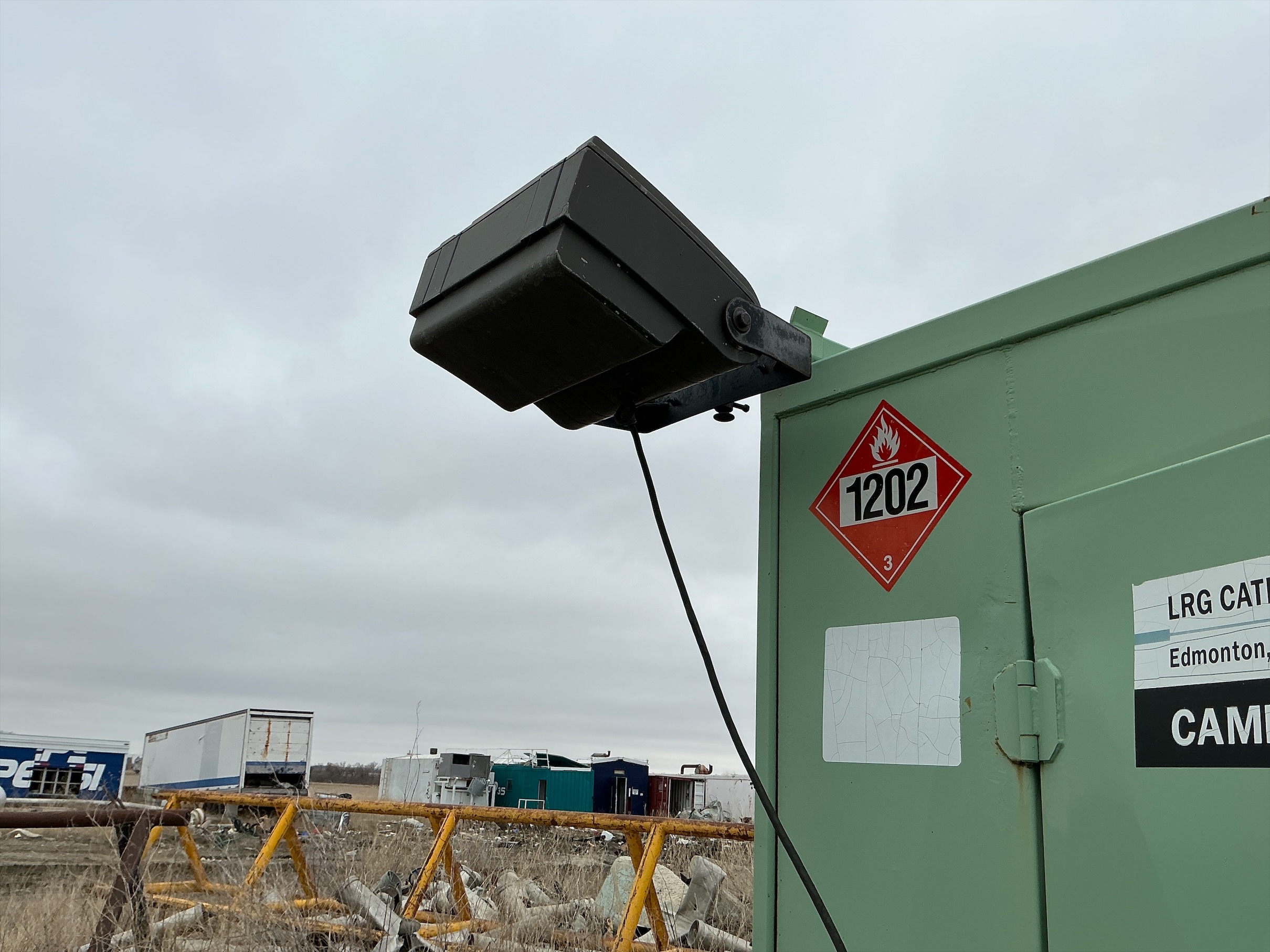 Used Welded Steel Gen Shed