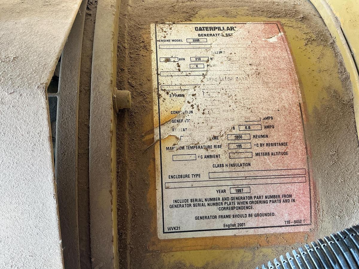 Used Cat Diesel Generator 