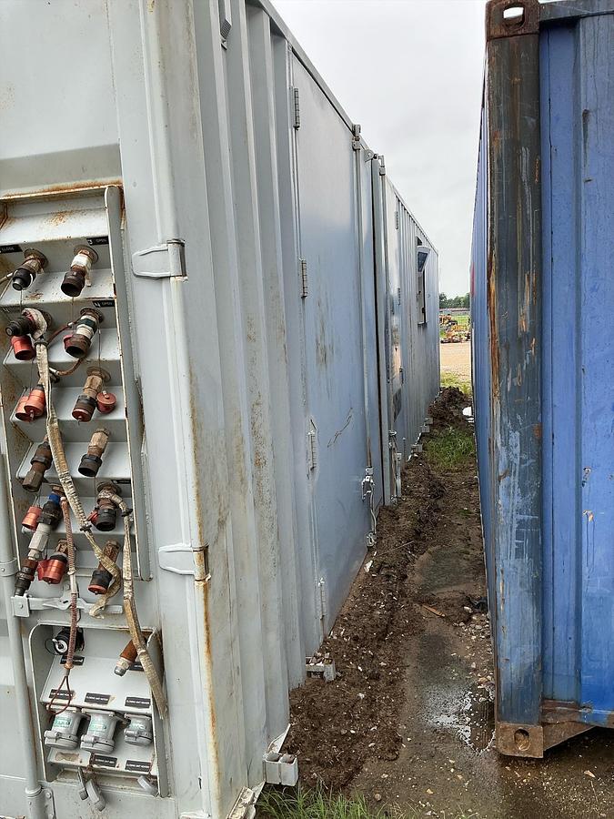 Used Lube Tank and Accumulator Skid