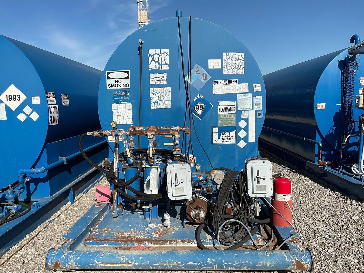 Used Welded Steel Fuel Tank H&P