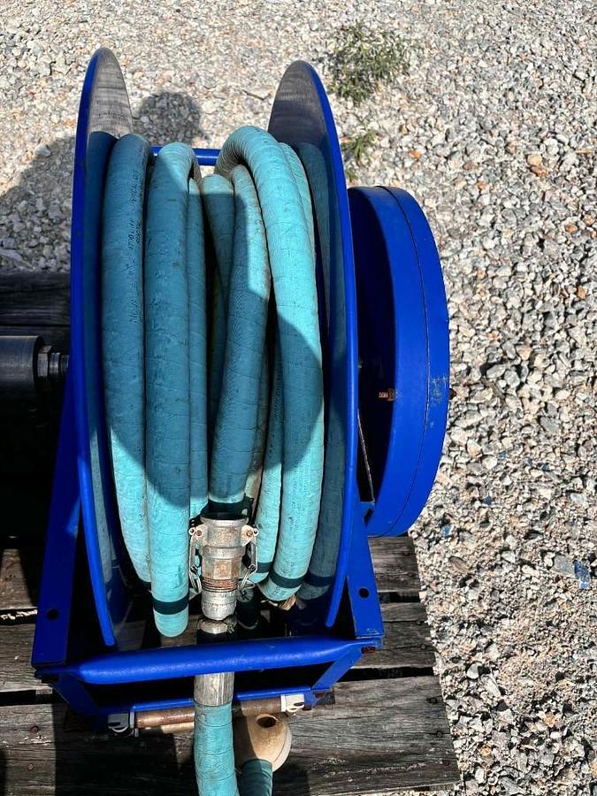 Used 3/4" Hydraulic Hose on Reel