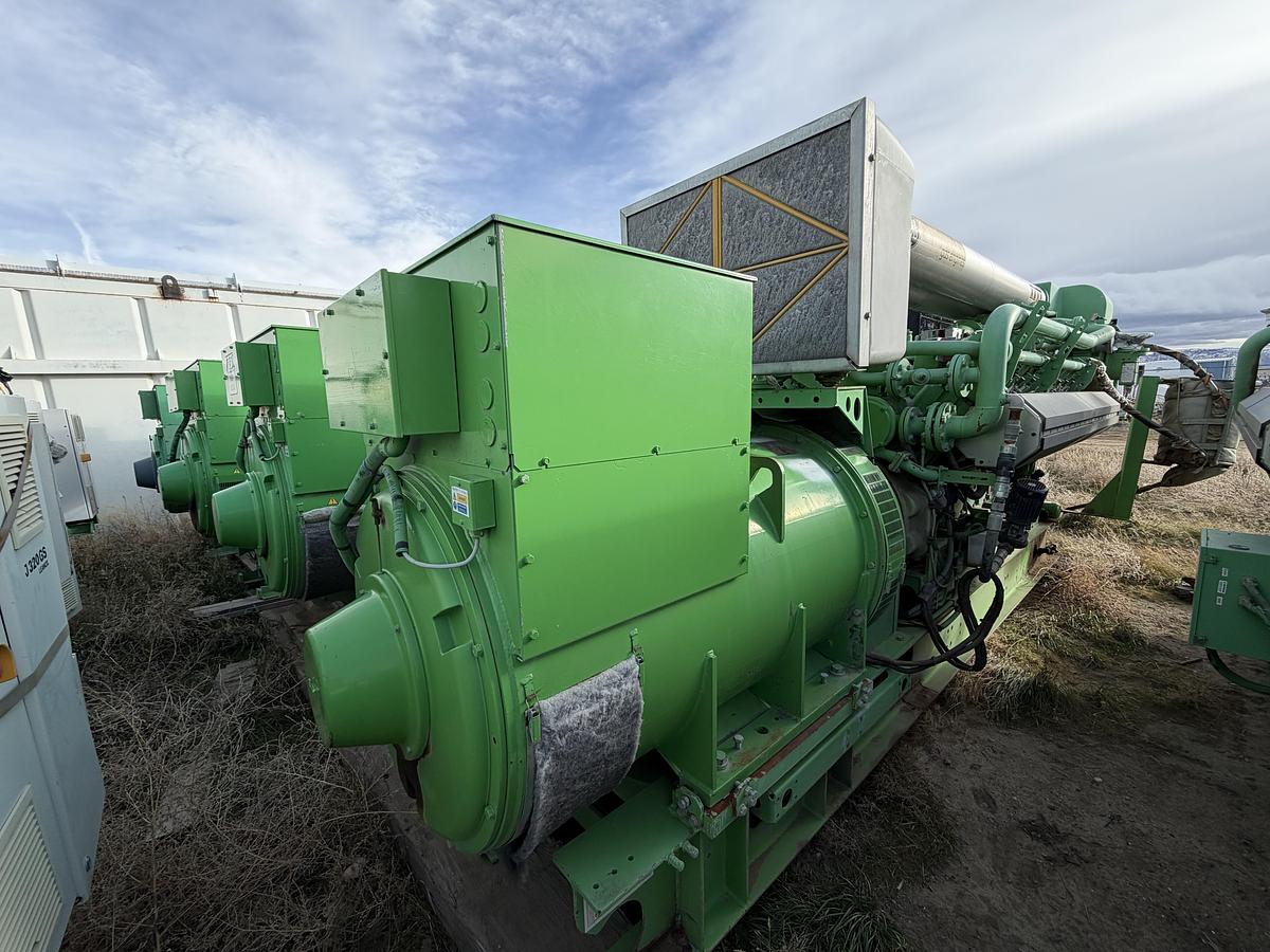 Used 2011 General Electric Jenbacher J320 Natural Gas Generator 1712KW