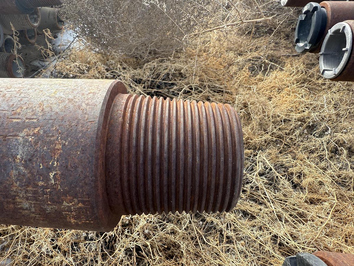 Used 4-1/2" Drill pipe Rack D