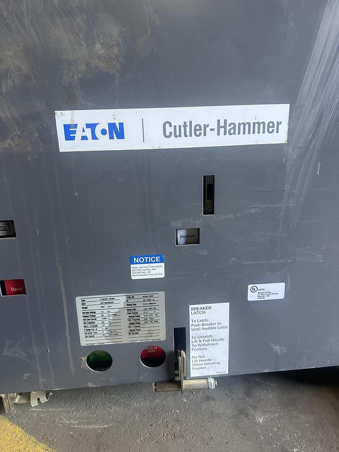 Used 2002 Cuttler-Hammer 150VCP W500