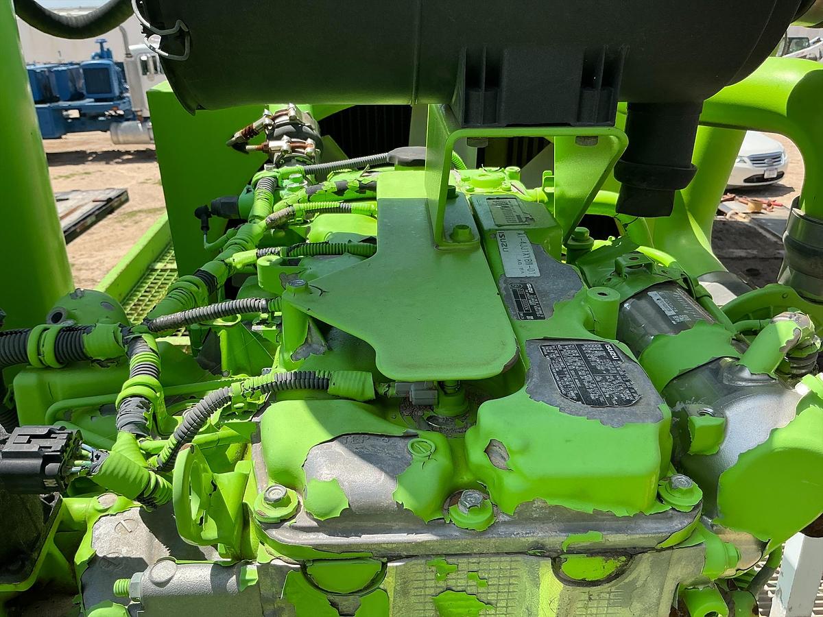 Used Isuzu Diesel Engine on Skids