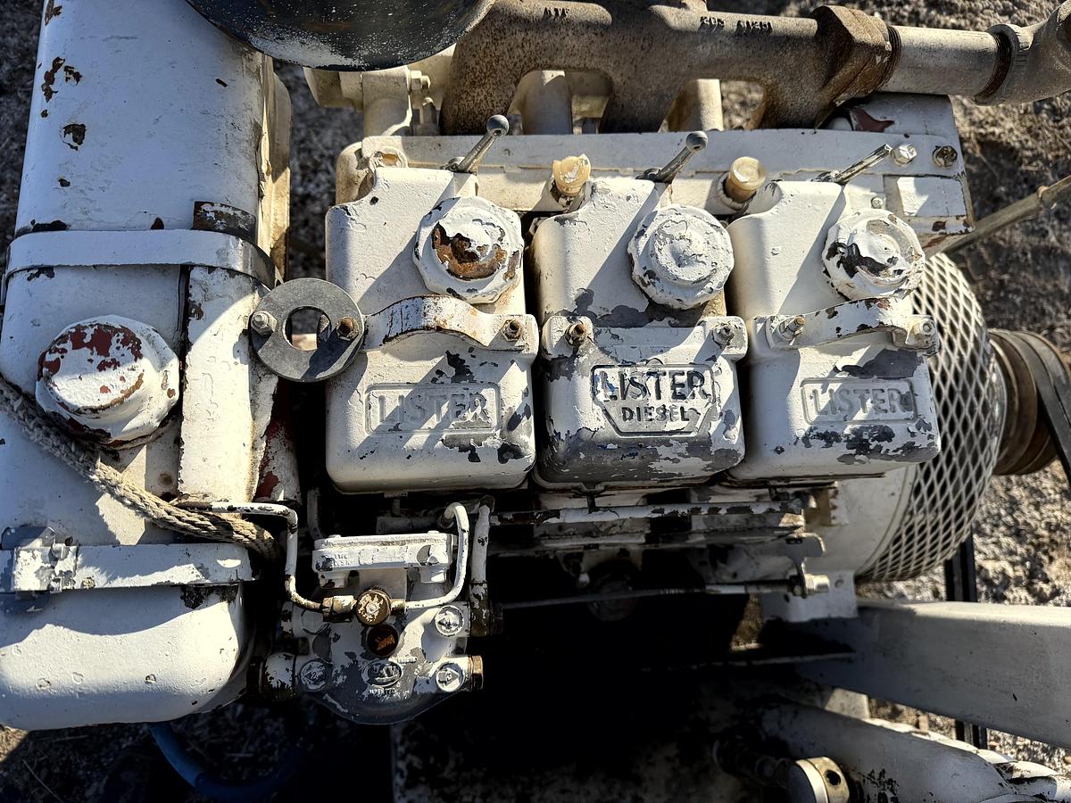 Used Lister Diesel Air Compressor
