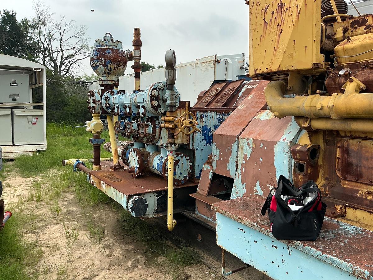 Used Mud Pump Skid