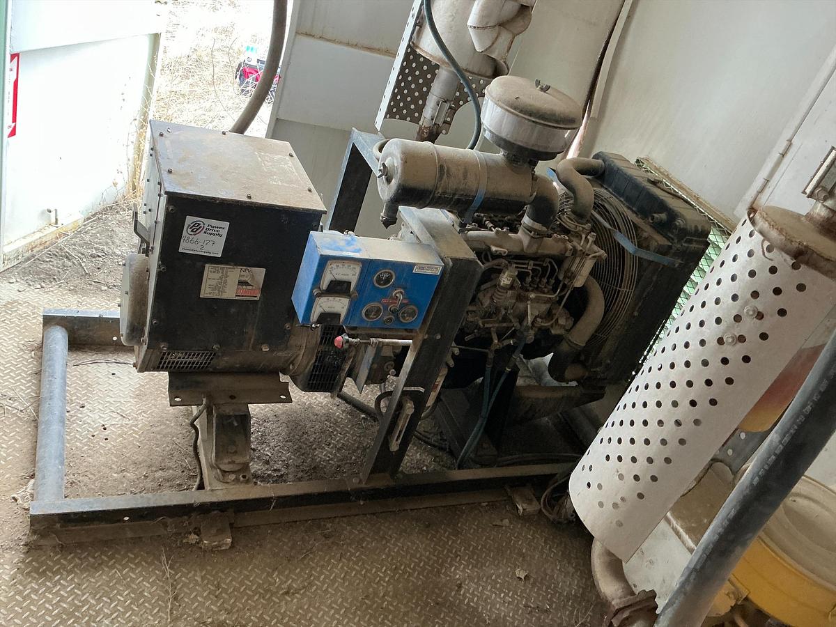 Used Isuzu A-4BG1 Diesel Generator