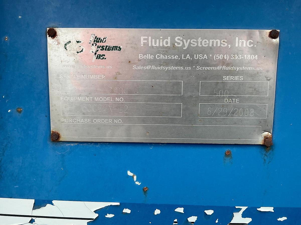 Used 2008 FSI Double Set of Shale Shakers