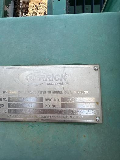 Used Derrick Corporation FL504 Shaker