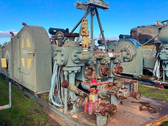 Used 2006 Gardner Denver PZ9 Mud Pump for Sale in Mineral Wells, Texas