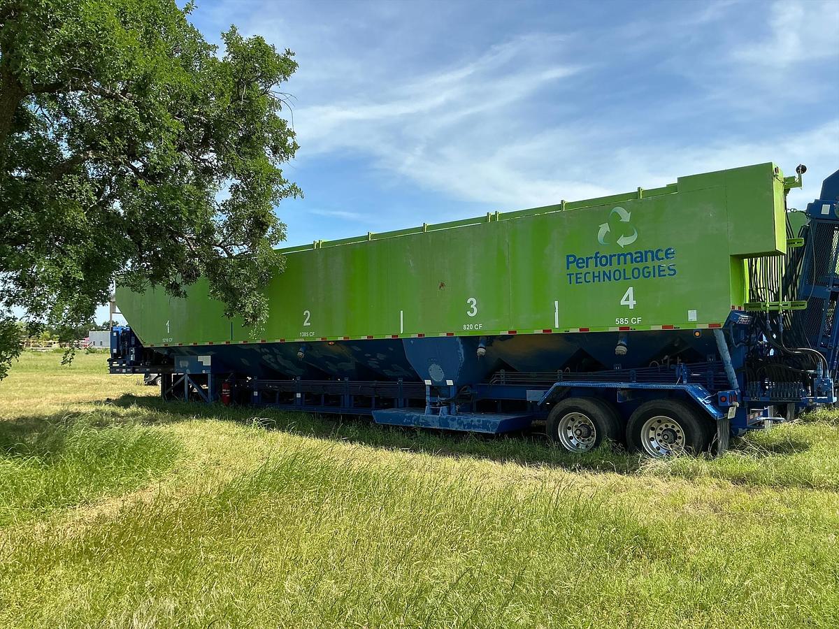 Used 2011 APPCO SAND KING FS-40 PORTABLE TRANSFER TRAILER